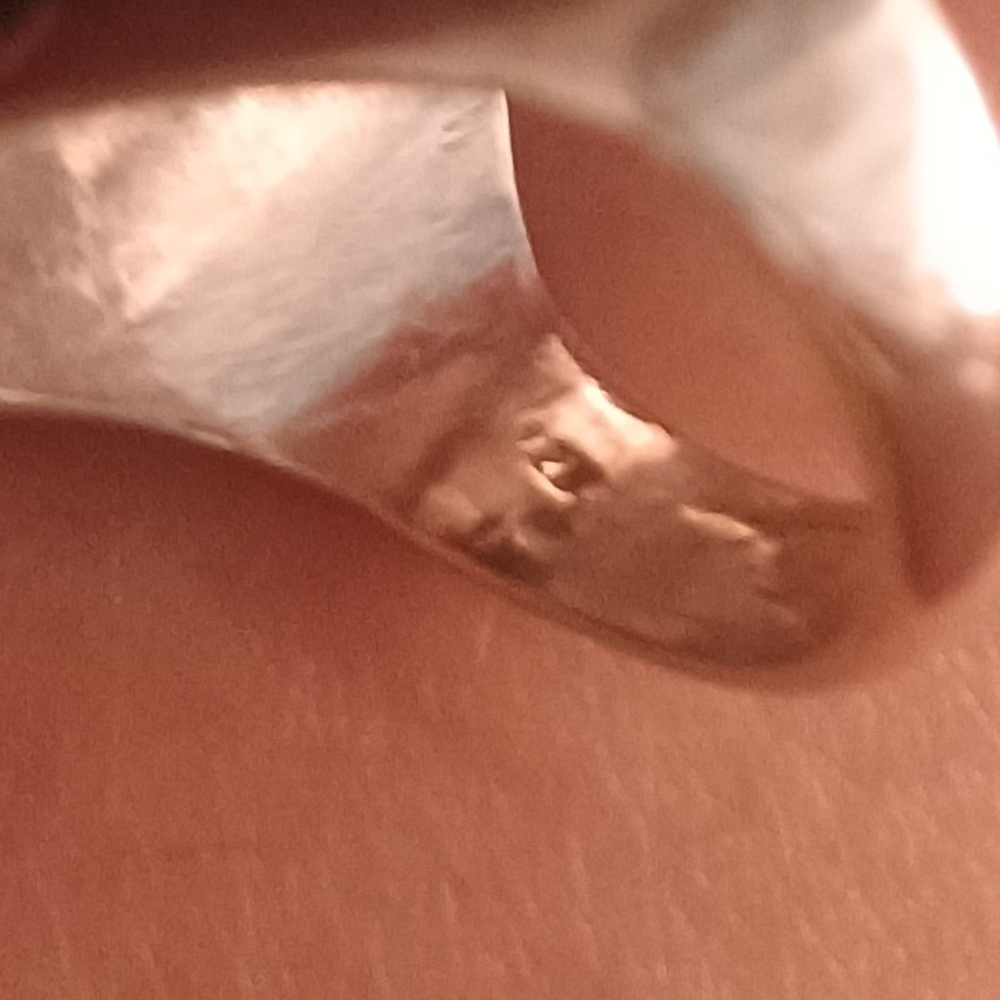 Sterling Ring with Lapis and Pyrite Stone - Picture 4 of 6